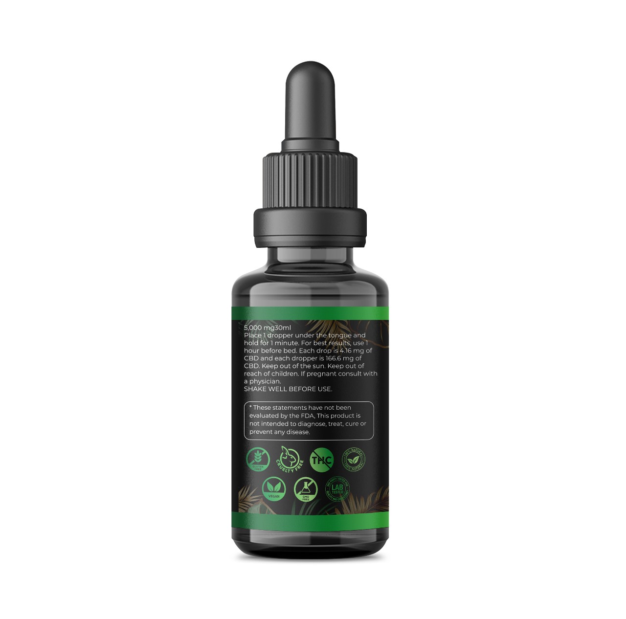 Premium CBD oil 5,000mg 30ml/1oz - Image 3