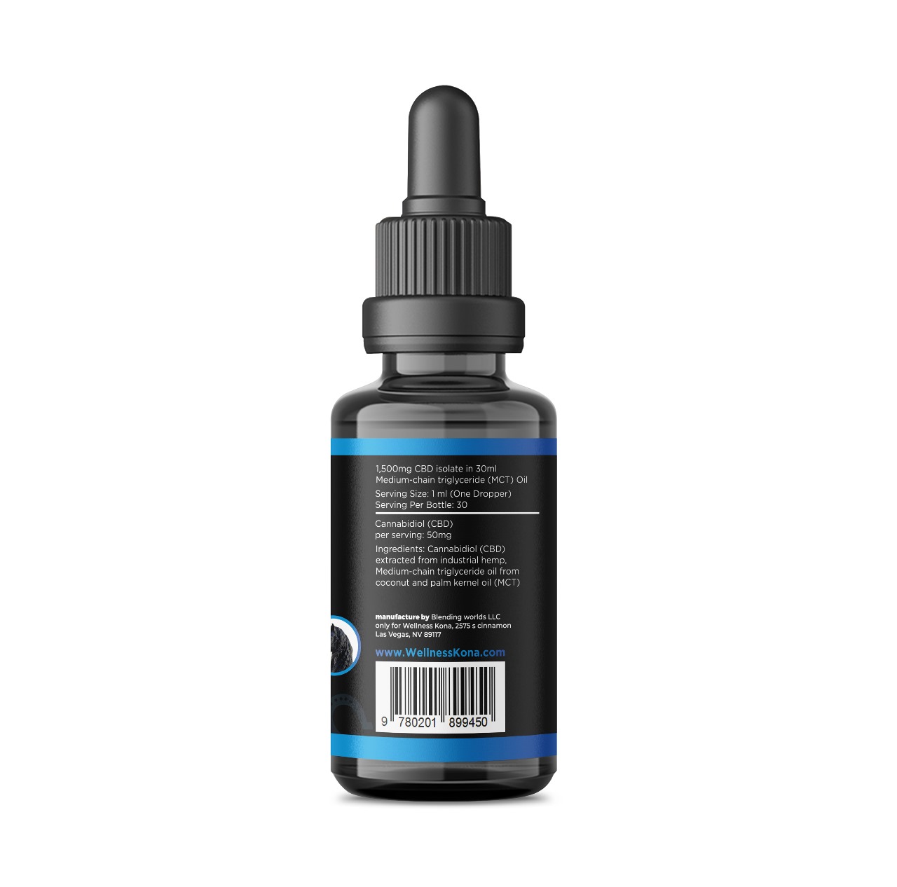 1,500mg Premium Isolate CBD for Pets 30ml/1oz - Image 4