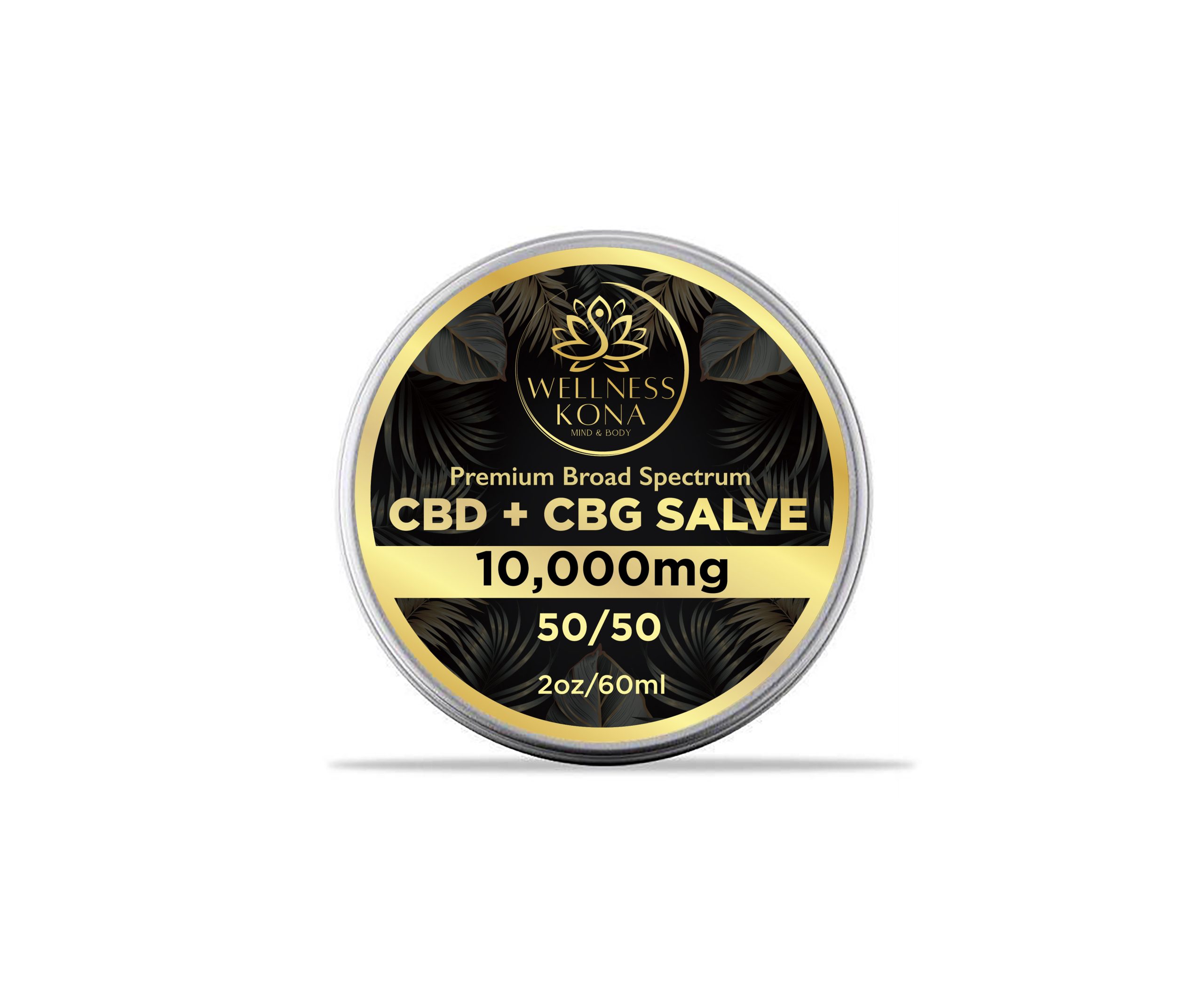 10,000mg CBD+CBG SALVE Premium 60ml/2oz