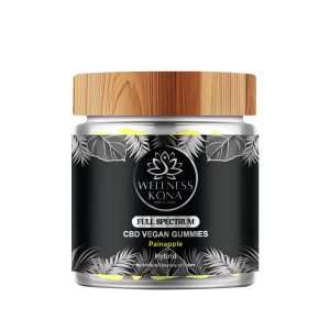 500mg Full Spectrum CBD vegan gummies Pineapple 450ml