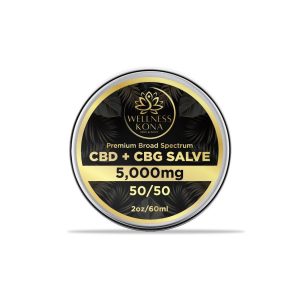 5,000mg CBD+CBG 50/50 SALVE Premium Broad Spectrum 60ml/2oz