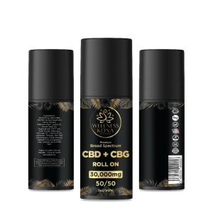 30,000mg Broad Spectrum CBD+CBG Roll-On 90ml