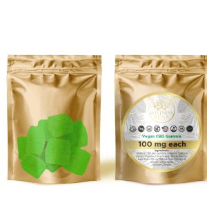 1,000mg Isolate CBD Gummies 10pcs - Tropical punch